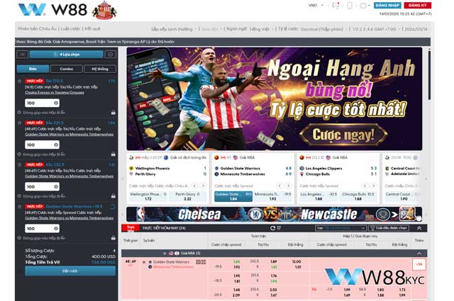 Hướng dẫn cách chơi cá cược bóng rổ W88 hiệu quả nhất 2026 2 Quy trình các bước tham gia cá cược bóng rổ tại W88 Transportesfranco