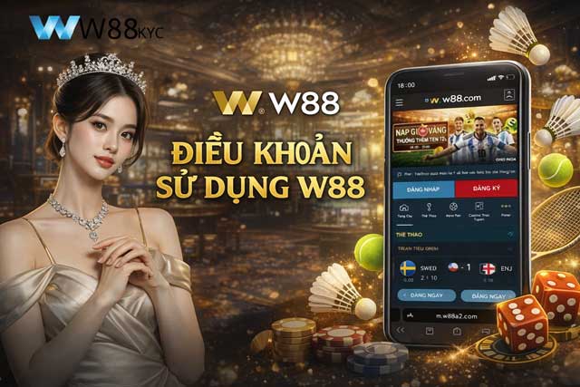 Điều Khoản Sử Dụng W88 1 Bản điều khoản sử dụng chính thức tại hệ thống nhà cái W88 Transportesfranco